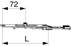 i.S.-Verlengstuk 140mm (1 nok) ZL