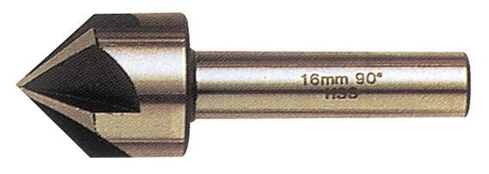 Hss verzinkboor 5 snijkanten 90gr 2-12 mm