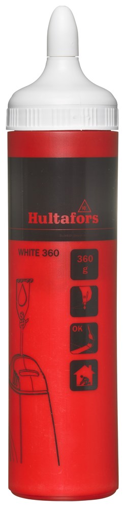 Hultafors WHITE 360g Slaglijnkrijt - Wit - 360g